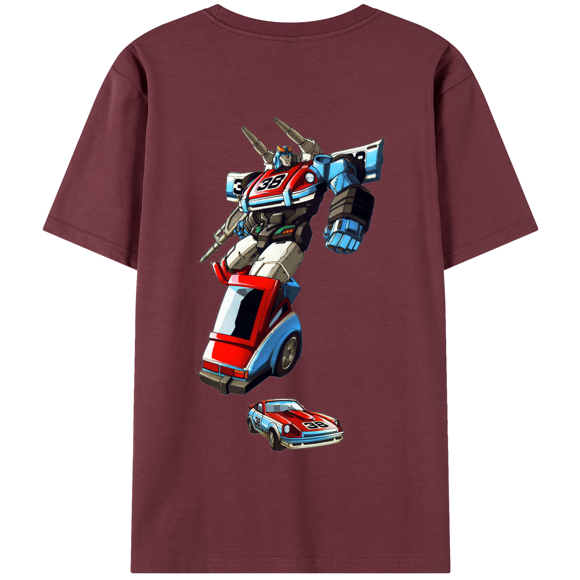 （画像用）  綿100％半袖Tシャツ（背面プリント）